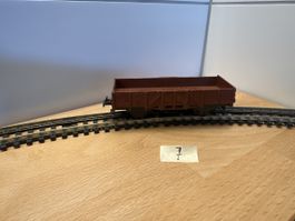 Modelleisenbahn Güterwagen braun guter Zustand