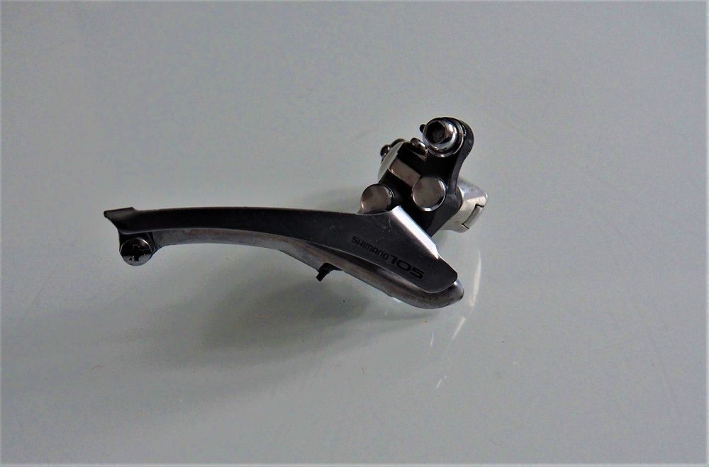 Dérailleur avant Shimano 105 double ancien vintage - Équipements vélos