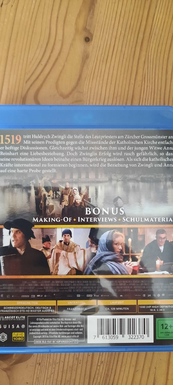 Alle DVDs: Zwingli Special Edition Blu-ray Disc – Gebraucht aus Konolfingen von the_5fqm 1