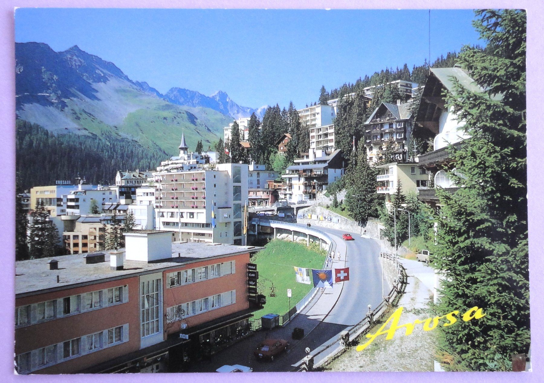 Cartoline postali: Arosa Dorf, 1800 m – Usato da Fétigny venduto da Billy2miny