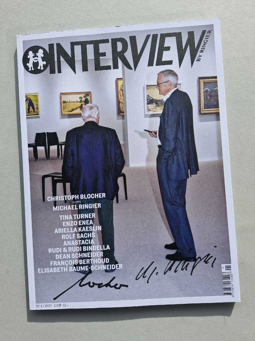 Zeitschriften & Magazine: Interview Magazin Ringier Schweiz, Turner, Enea,Nr. 1/2023 – Gebraucht aus Zürich von Secretariat11