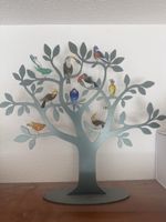 Schmuckbaum mit Vögeln Deko Baum Metall 12 Vögel