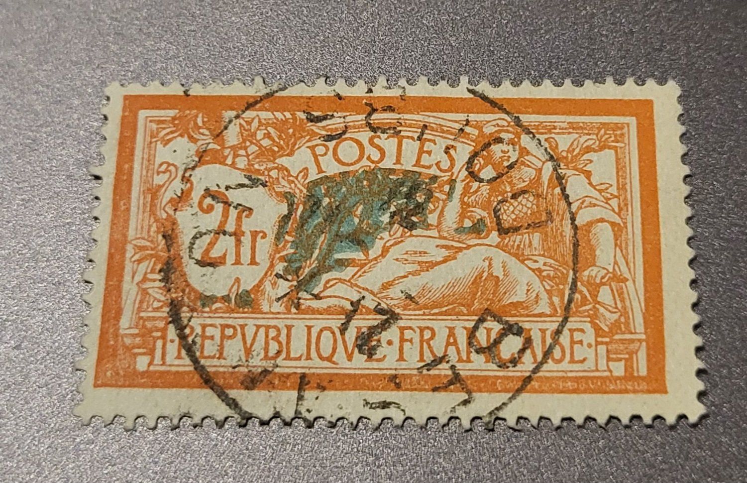 Tutti i francobolli: Frankreich 1920 briefmarke – Usato da St Gallen venduto da Stampsalshobby