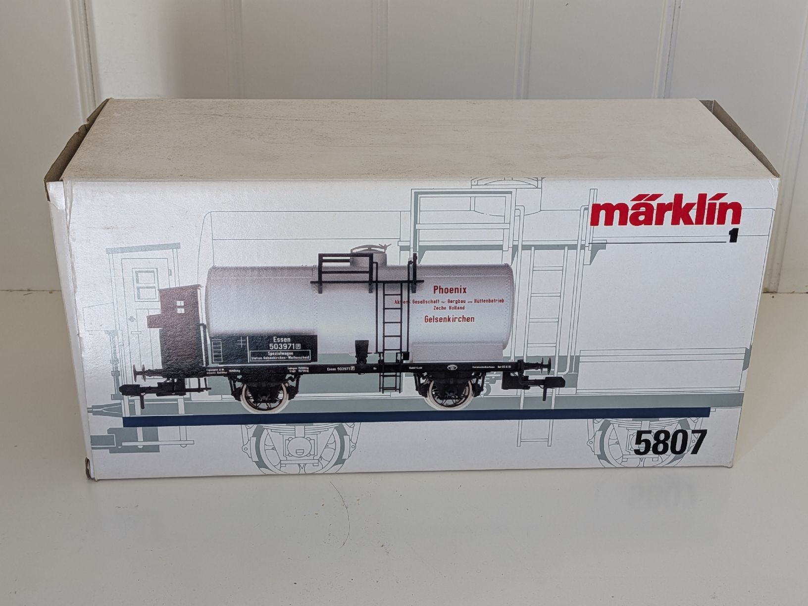 Märklin Modellini di ferrovie: SBB Kesselwagen 536853 E. Hauser Hottinger EINZELSTÜCK – Nuovo (secondo la descrizione) da Grenchen venduto da garage-city 5