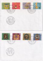 Lot 3 Briefe PP Satz Bethlehem Sonderstempel 1982-84