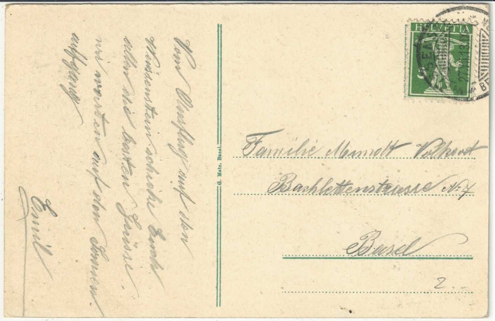 Cartoline postali: Weissenstein - Panorama - Kurhaus - Litho – Usato da Ettingen venduto da Kartenplanet 1