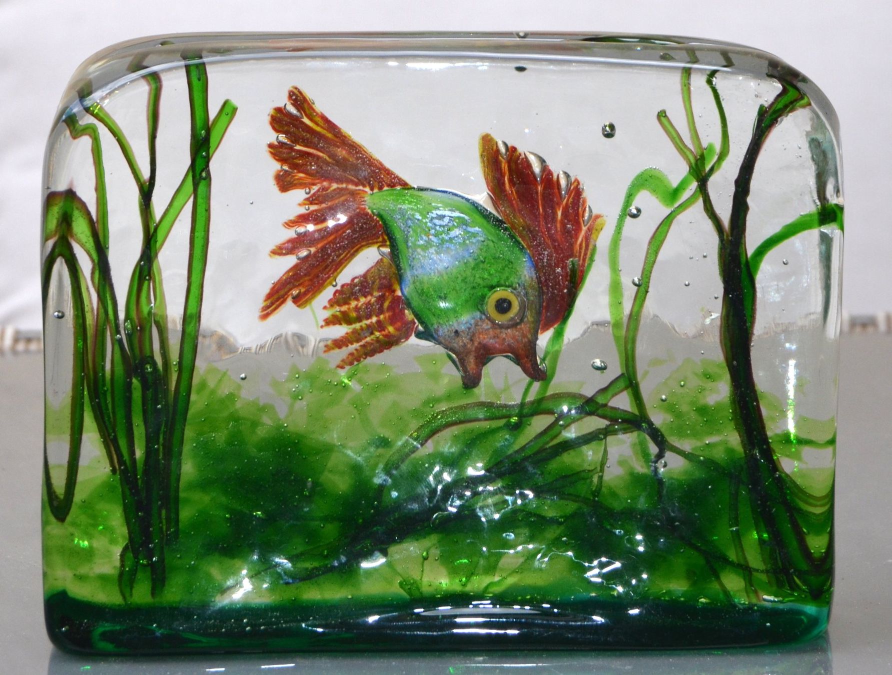 Murano Bicchieri: Murano Aquarium 50`s - 60`s – Usato da Collonges venduto da Auganien 3