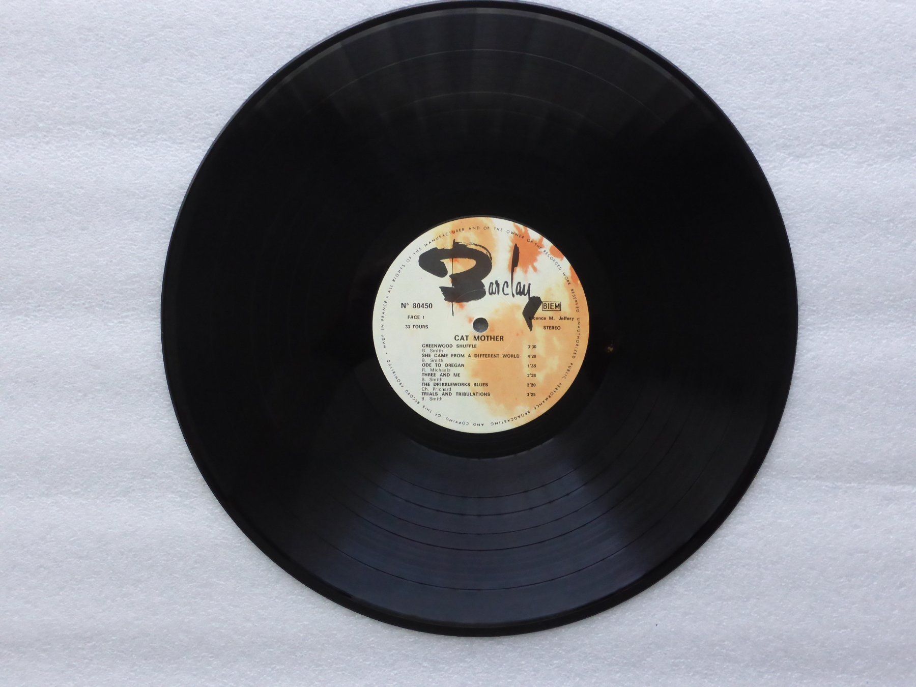 Dischi in vinile: VINYL  LP CAT MOTHER – Usato da Küssnacht am Rigi venduto da Sunnestrahl 1