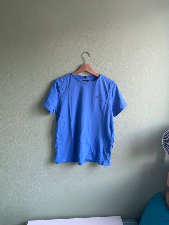 Tommy Hilfiger T-Shirt Hellblau, Gr. 176