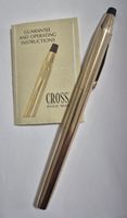 Stylo bille Cross plaqué or