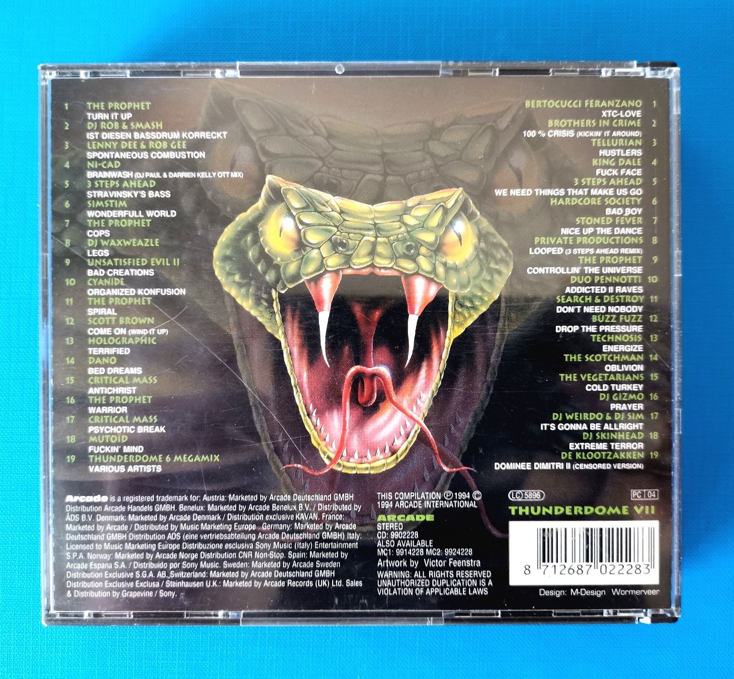 CD: Thunderdome VII - Injected With Poison (2CD) – Usato da Basel venduto da Scarrabus 2