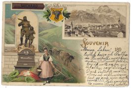 SUCHARD-Karte    U R I   -   A l t d o r f    SOUVENIR   189