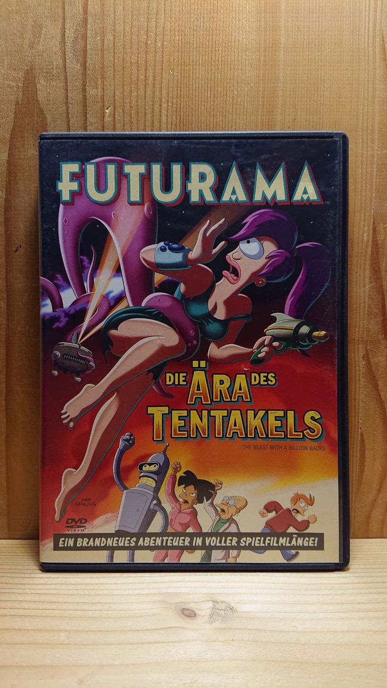 Tutti i DVDs: FUTURAMA Die Ära des Tentakels DVD – Usato da Wilderswil venduto da Exebub