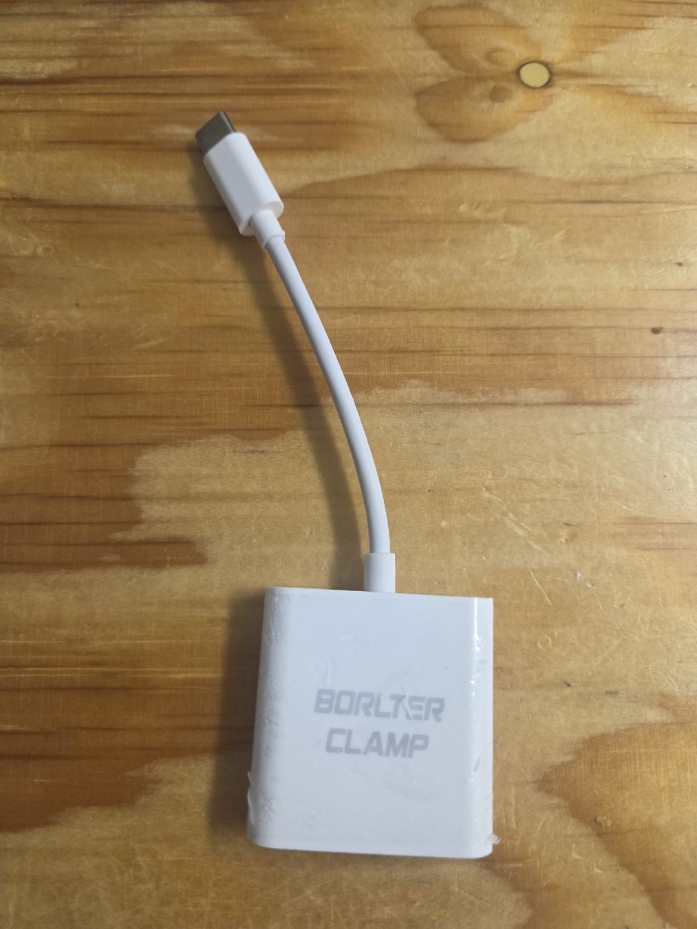 Laufwerke & Adapter: BORLTER CLAMP USB Adapter - SD/TF Kartenleser, Weiss – Neu (gemäss Beschreibung) aus Allschwil von Zora_26