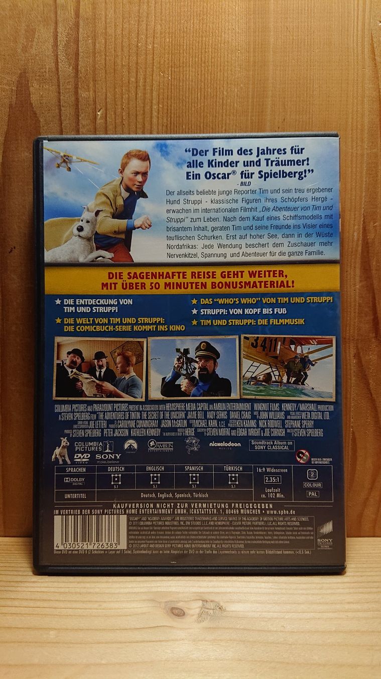 Tutti i DVDs: TIM UND STRUPPI DVD – Usato da Wilderswil venduto da Exebub 1