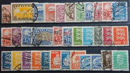 Estland Lot mit alten Werten XXII