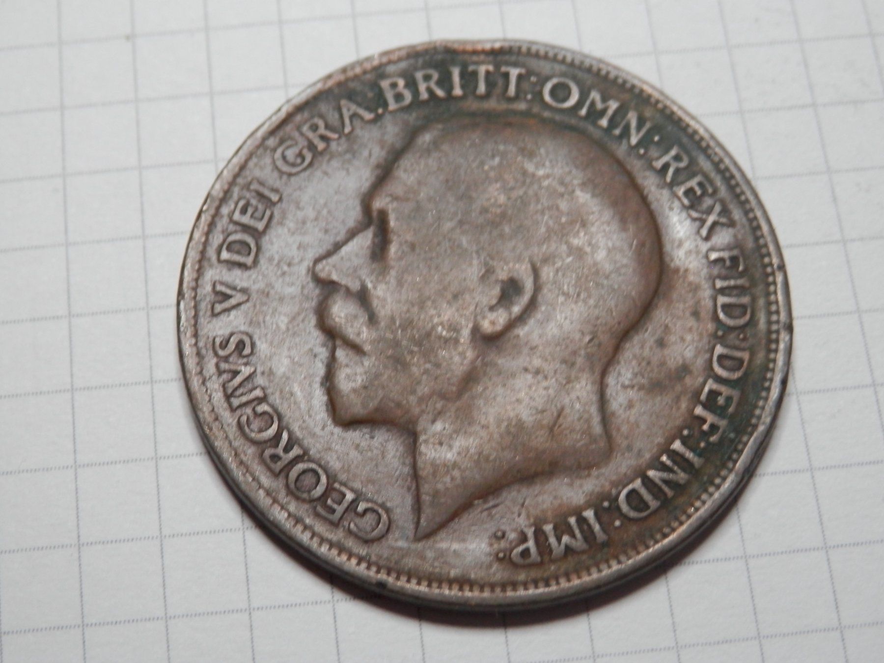 Tutti le monete: Großbritannien 1 Penny, 1919 – Usato da Weiach venduto da weiach81 1