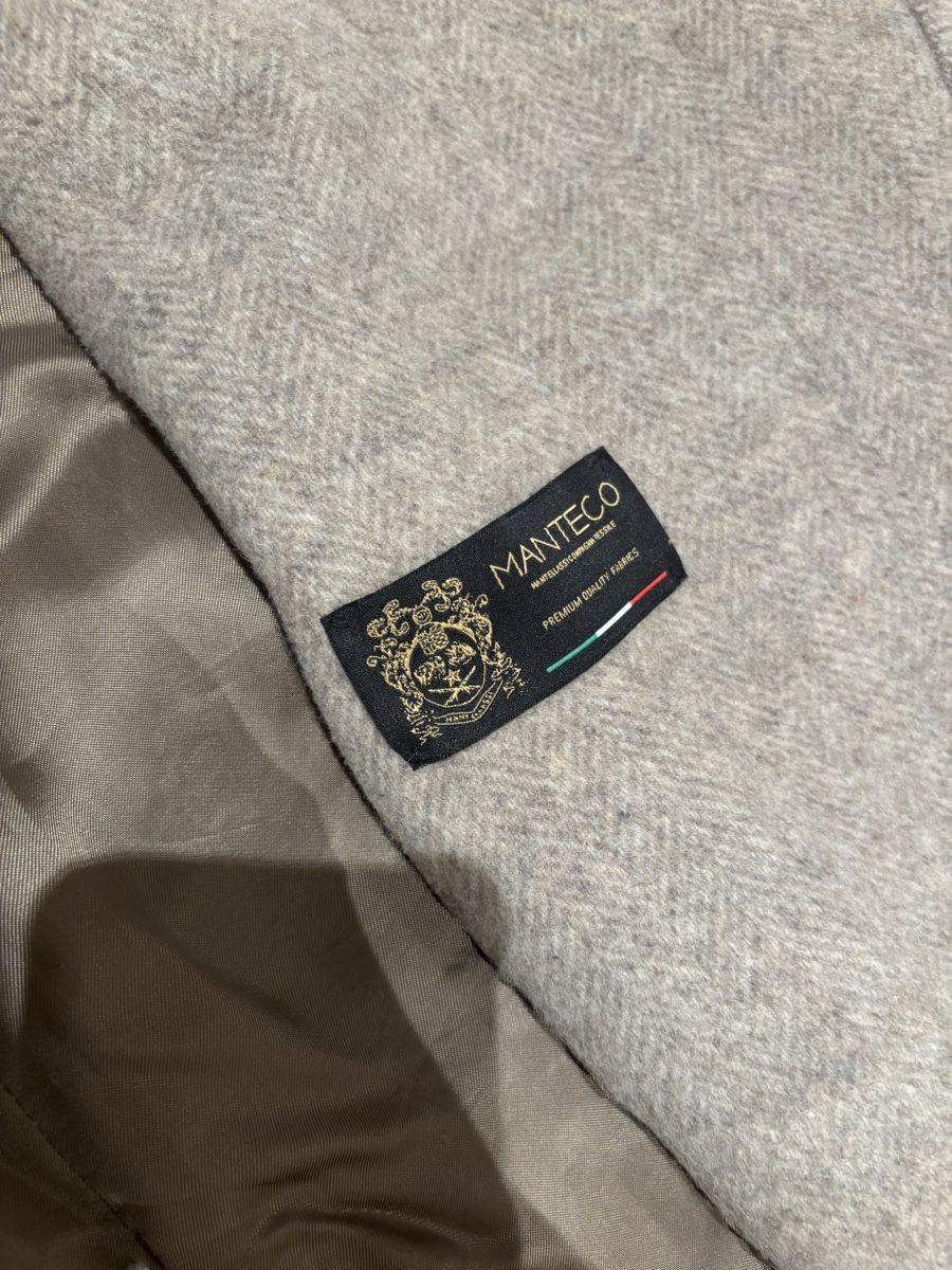 Zara Cappotti: Zara Oversize Wollmantel beige/hellgrau – Usato da Glarus venduto da NaSaGaTh 6