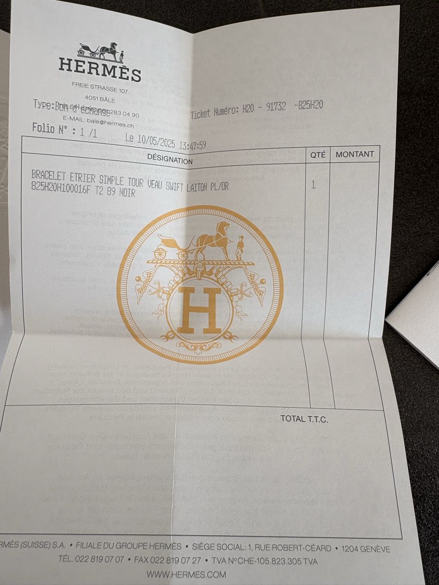 Hermès Bracciali & Braccialetti: Hermès Armband Noir T2 – Nuovo (secondo la descrizione) da Fehren venduto da Frischki 8
