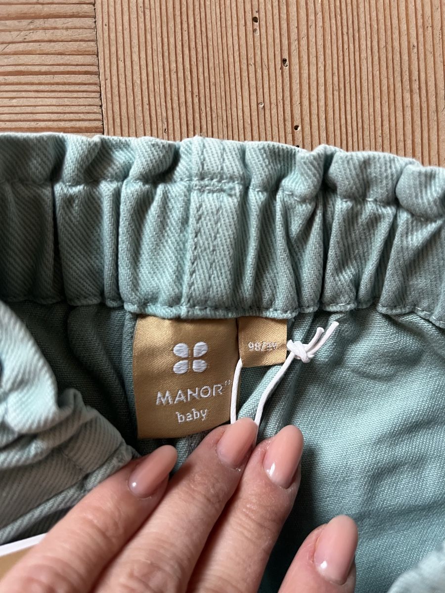 Manor Pantaloni: Mintgrüne Jeans Gr. 98 – Nuovo e nell'imballaggio originale da Horgen venduto da adrigas 3