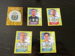 ⁠Panini World Cup 2026 - Lot Argentine Écusson + Joueurs