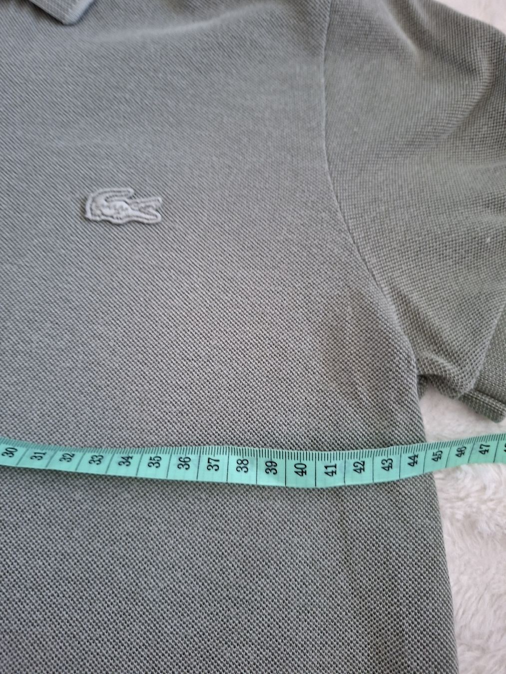 Lacoste Magliette Polo: Polo Lacoste gris clair, taille 3 FR / US S,  – Usato da Renens VD venduto da ser_j2fn 3