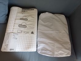 Neues Ikea Rosenskärm Kissen inkl. neuem Bezug