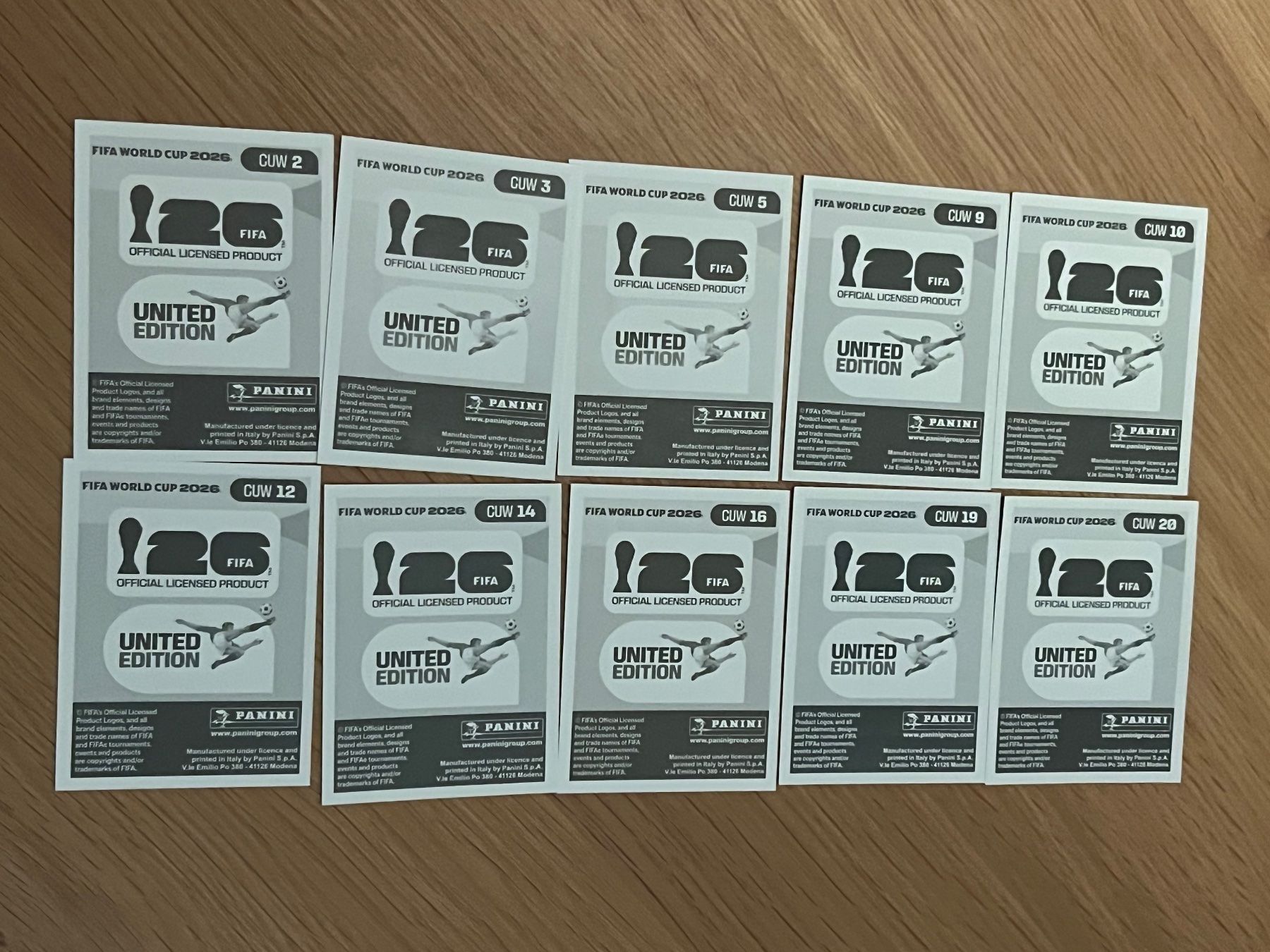 Panini Carte collezionabili: Panini WM 2026 Sticker Curacao – Nuovo e nell'imballaggio originale da Luzern venduto da strandbar90 1