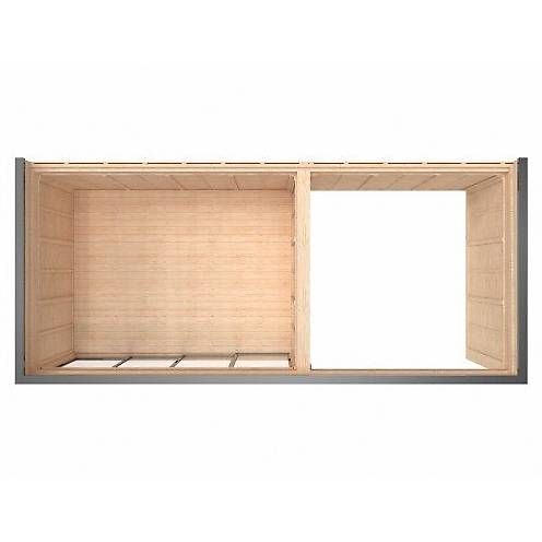 Casette da giardino & serre: Gartenhaus-Lounge, DIY 3mx4m+3mx3m offen – Usato da St. Gallen venduto da Spa_at_Home911 2