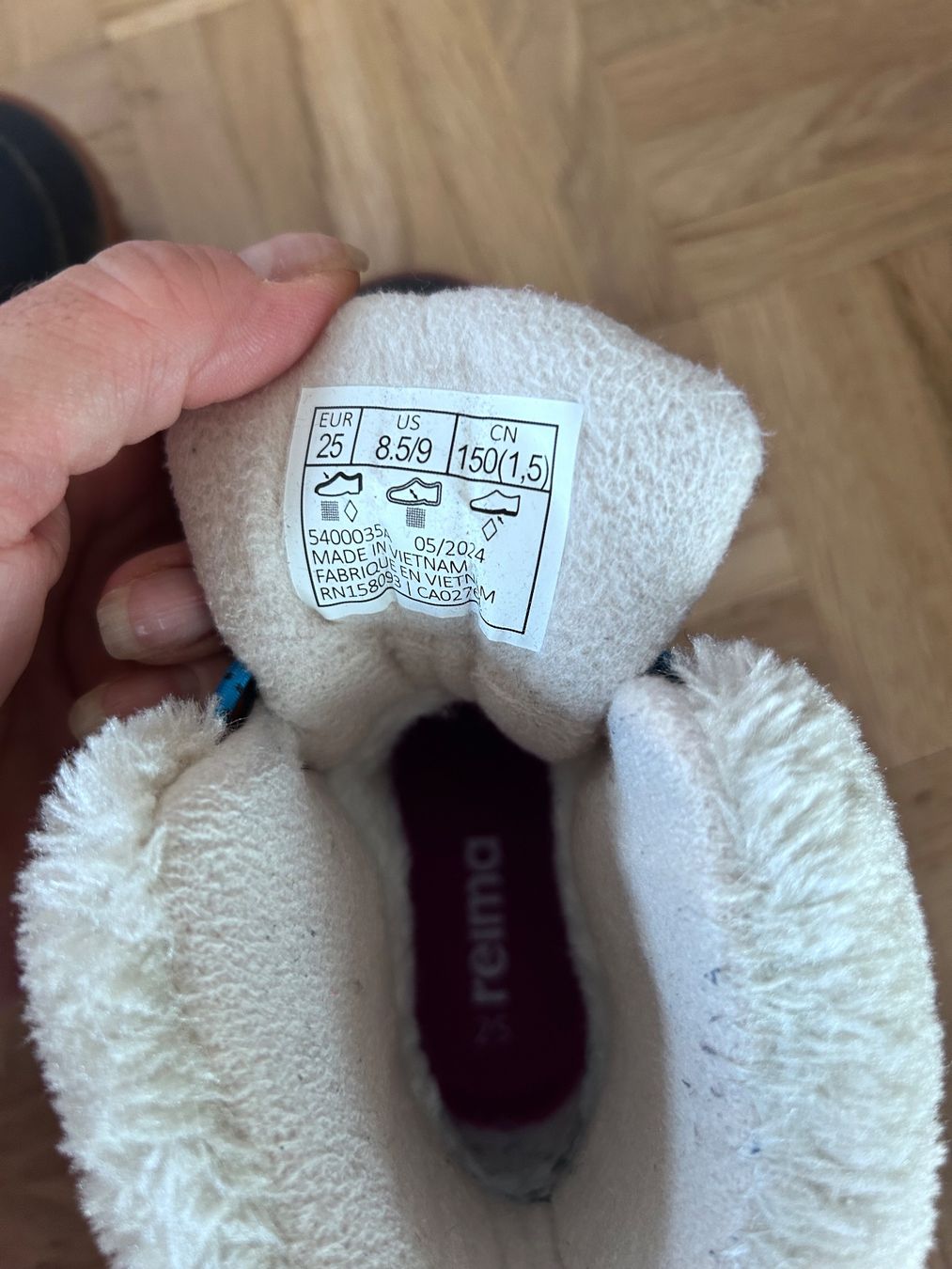 Reima Scarpe da uomo: Reima Winterschuhe Kinder Gr 25 – Usato da Affoltern am Albis venduto da dor_d289 2