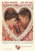 Coca-Cola; Be really refreshed....Original-Reklameblatt 1959