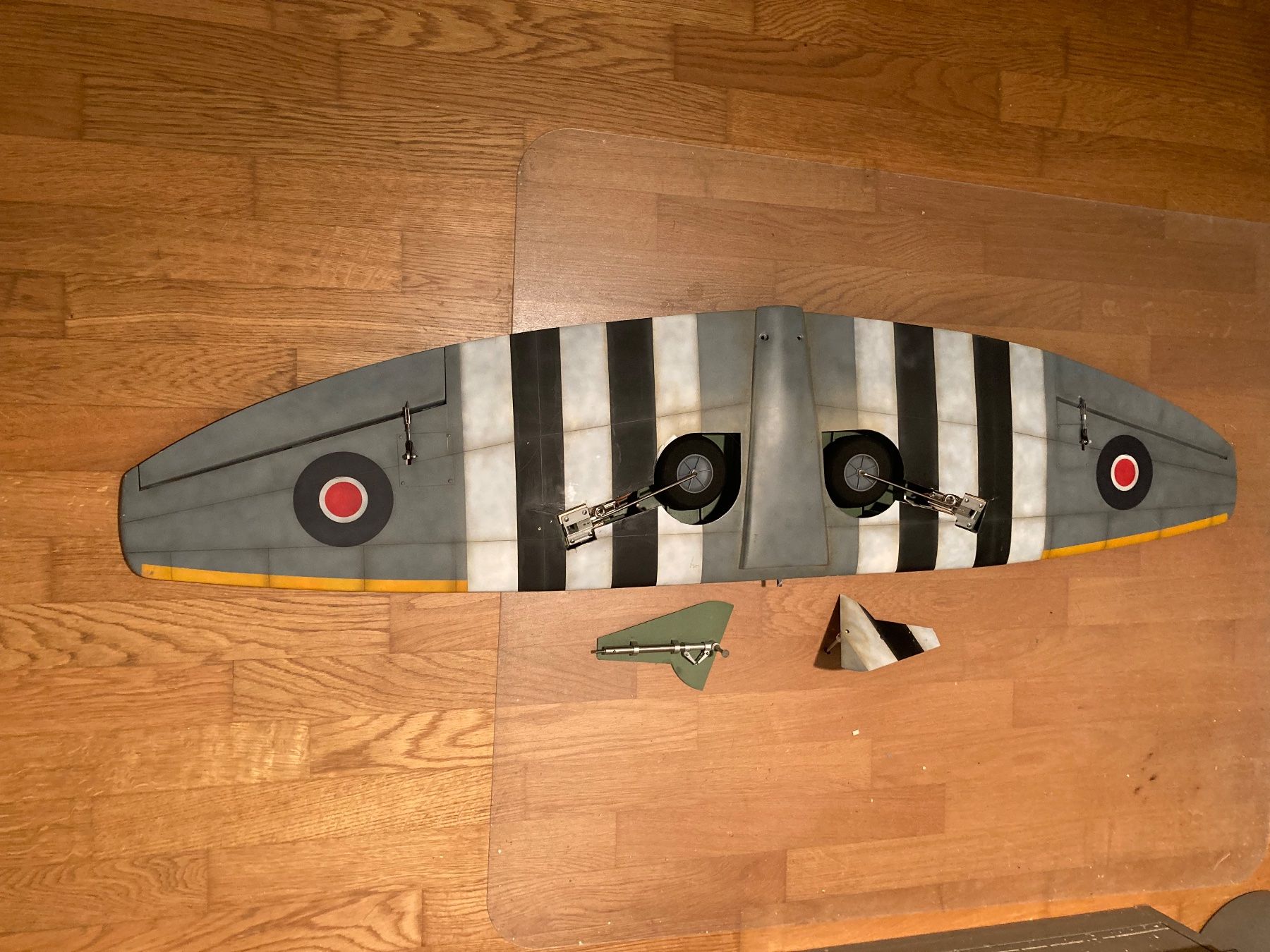 Modellismo RC: RBC Kits Hawker Tempest 1500mm – Usato da Zollikofen venduto da Torque86 8