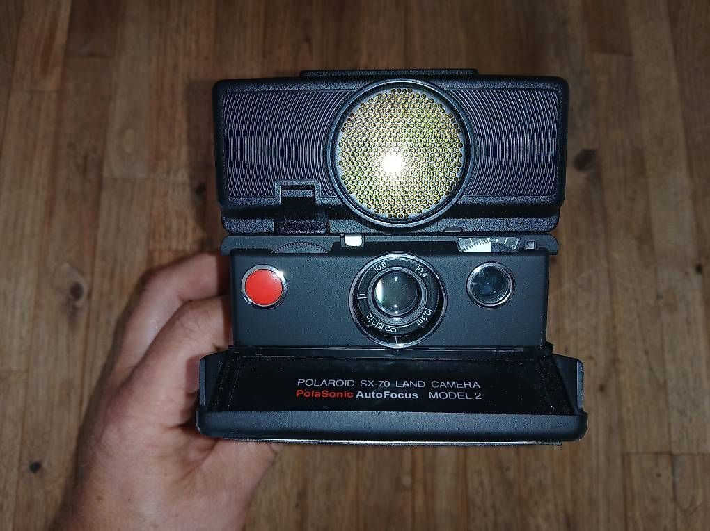 Kamera: Polaroid SX 70 Model 2 Sofortbildkamera – Gebraucht aus Bäch SZ von Retroandy