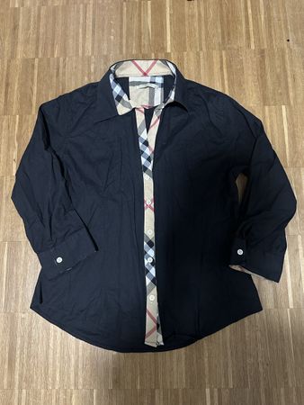 Burberry London Hemd Schwarz Grösse 44