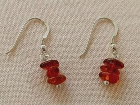 Boucles d'oreille: Ohrhänger Bernstein, Silber 925 – Neuf avec emballage d'origine à Winistorf par acreativ