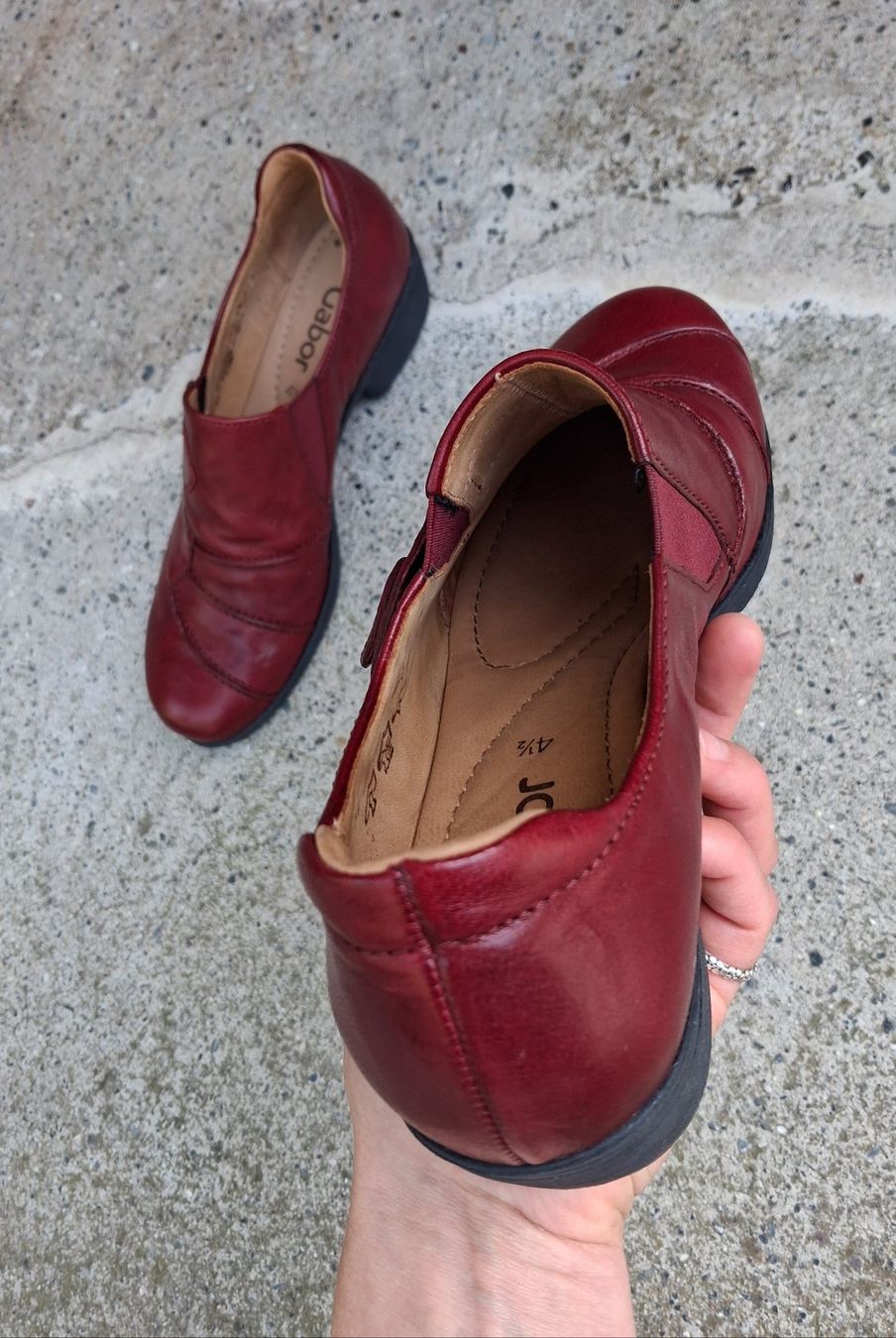 Gabor Scarpe da donna: Neue Lederschuhe, Gabor, 37 – Nuovo e nell'imballaggio originale da Wald ZH venduto da e8e 9