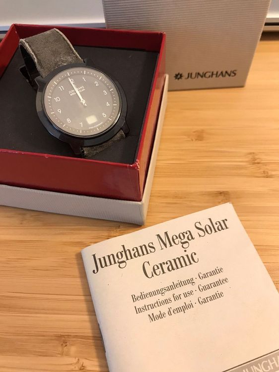 Junghans Mega Solar Ceramic Armbanduhr Acheter sur Ricardo