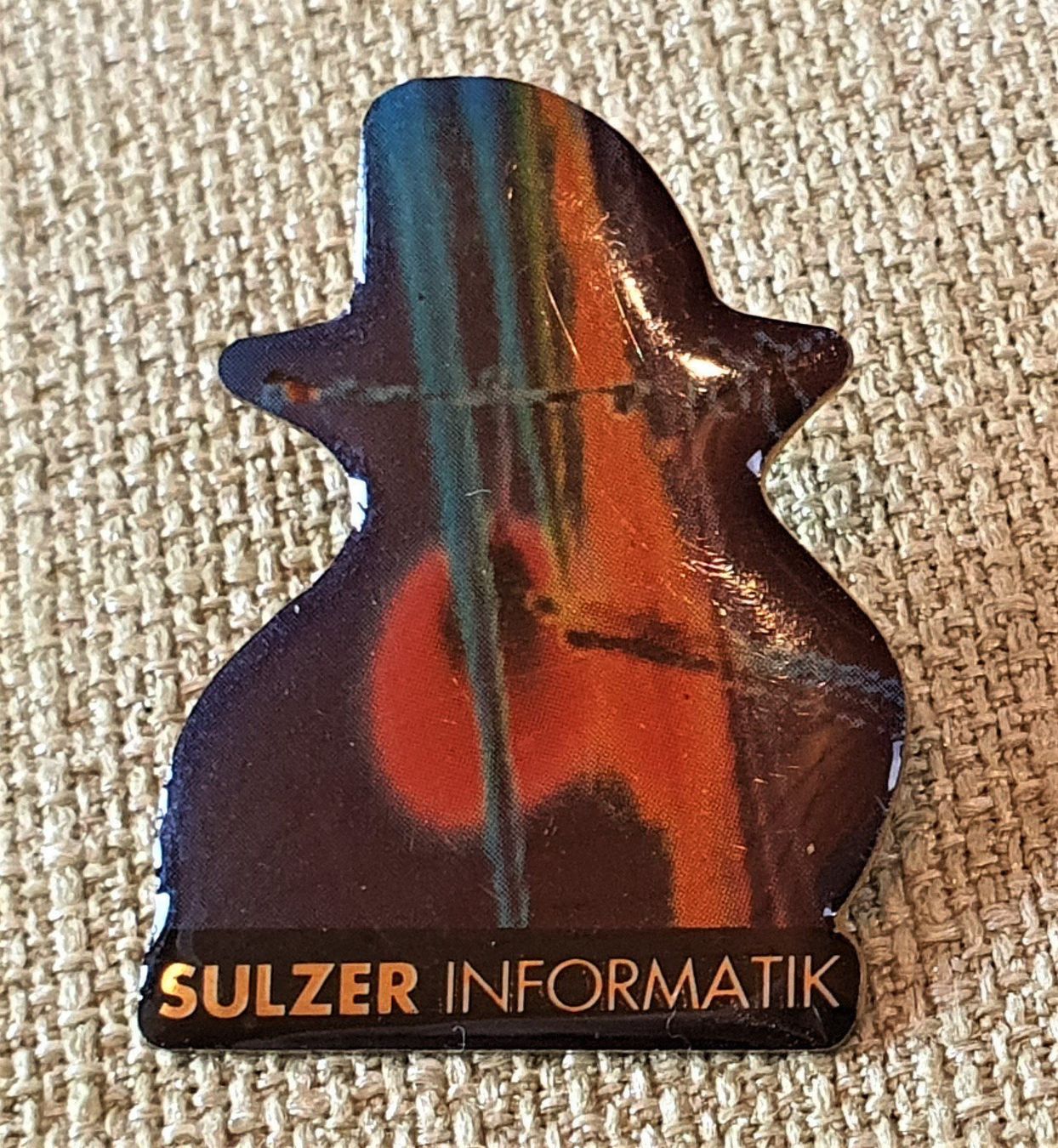 Spille & Fermagli: E179 - Pin SULZER Informatik Kunst Pin – Usato da Reinach BL venduto da Boston-Verkauf