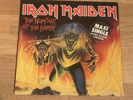 Iron Maiden. 1982. Maxi. The Number Of The Beast