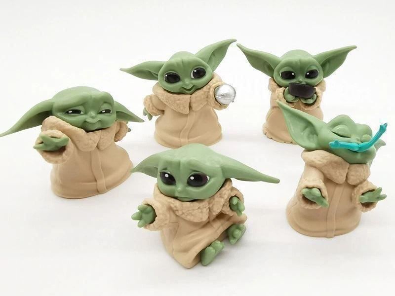 5 BABY YODA MASTER YODA FIGUREN Kaufen auf Ricardo