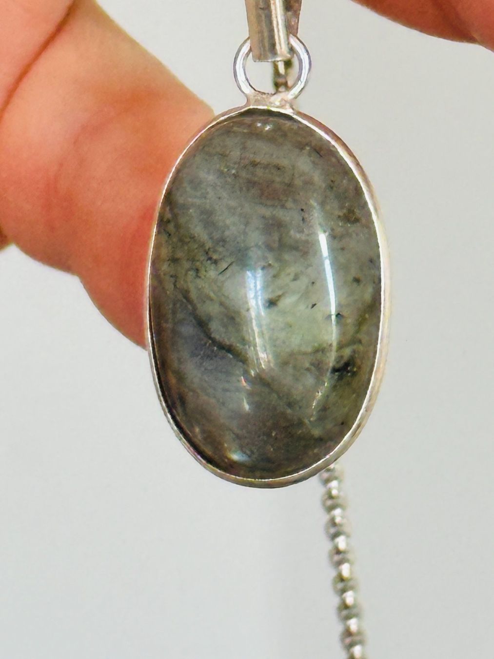 Catenine: Labradorite necklace – Nuovo e nell'imballaggio originale da Genève venduto da AGBERG 4