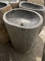 Natur Stein Waschbeckensäule Waschbecken Waschschale Lavabo