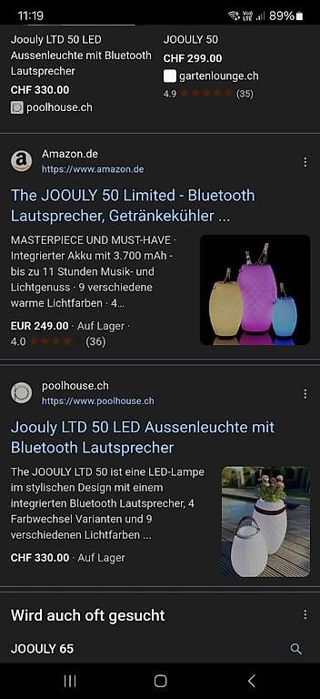 Casse acustiche: Bluetooth Lautsprecher The Joouly 50 Limited  – Usato da Heerbrugg venduto da v_s_88zb 1