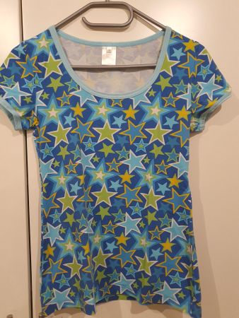 Babauba Handmade Tshirt Gr. S, Sterne