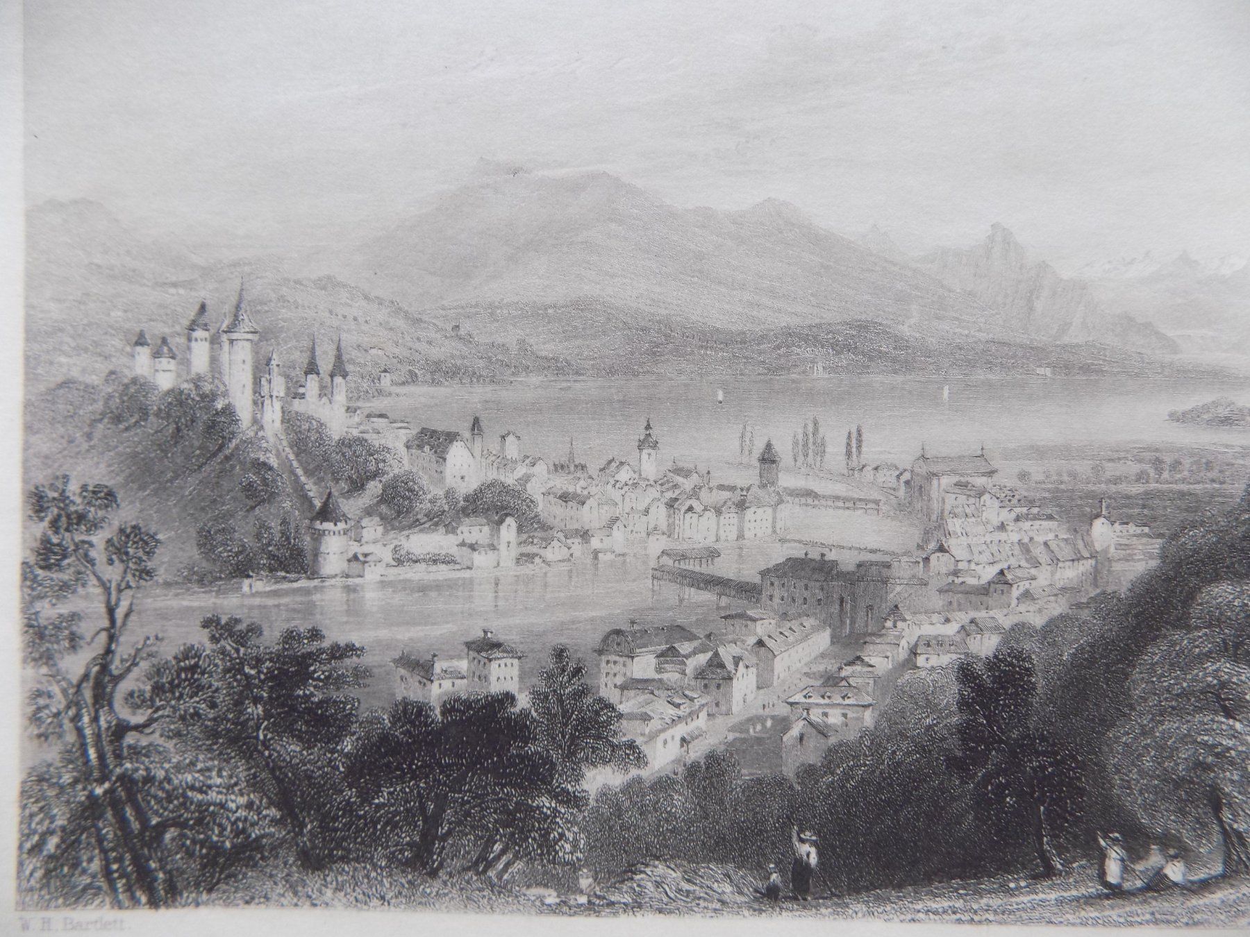Gravures: Luzern von Bartlett – D'occasion à Risch par Rischli15 3