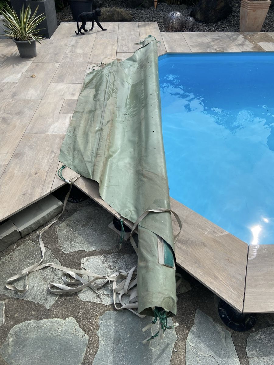 Schwimmbad: Poolabdeckung – Gebraucht aus Balsthal von si__snn5