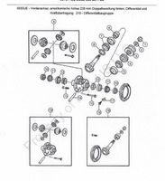 Kegel-Tellerrad-Satz Dodge RAM3500 6.7TD