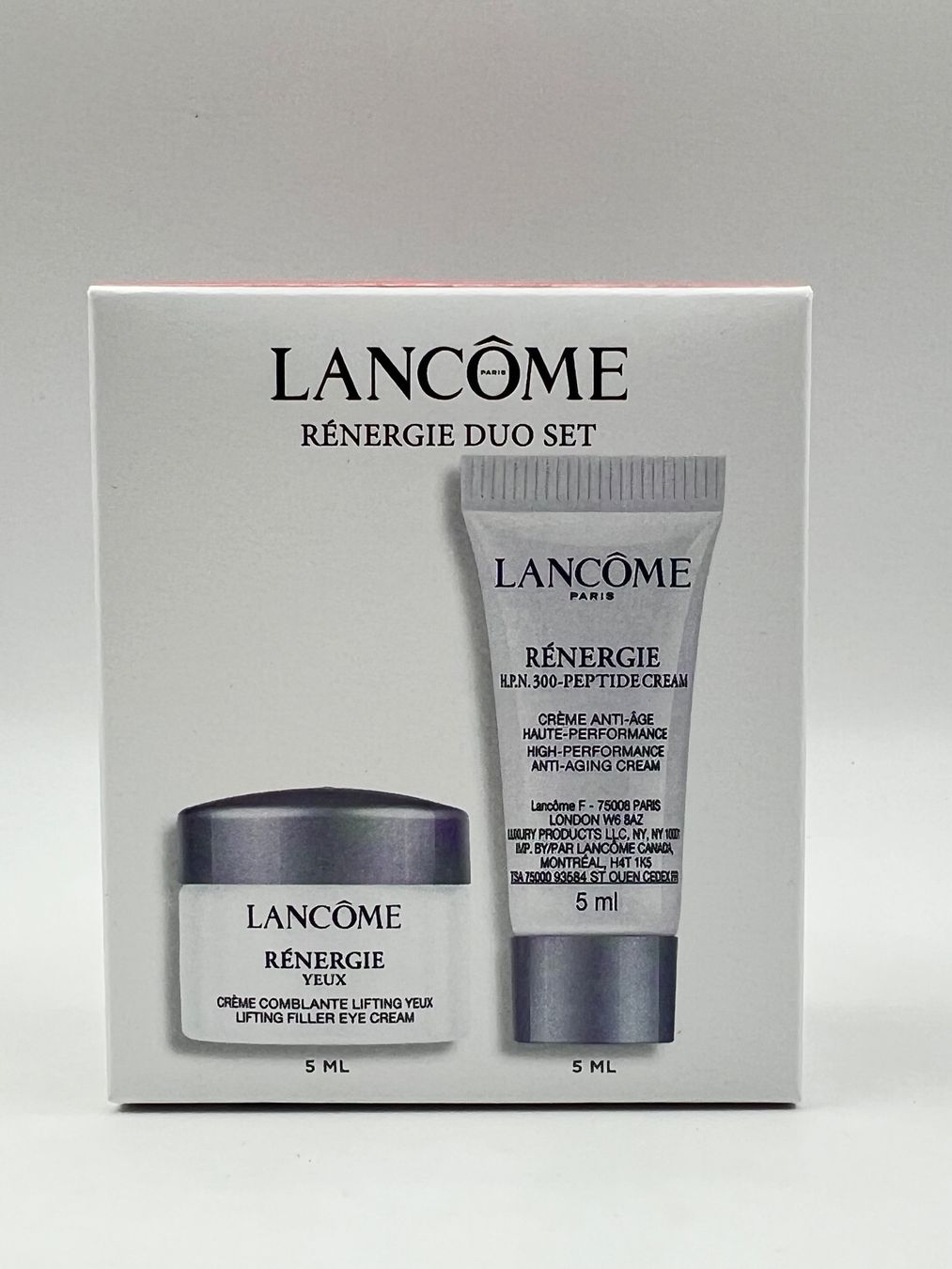 Lancôme Cura del viso: Renergie Gesichtspflege Set Lancome – Nuovo e nell'imballaggio originale da Vaduz venduto da NotNeeded