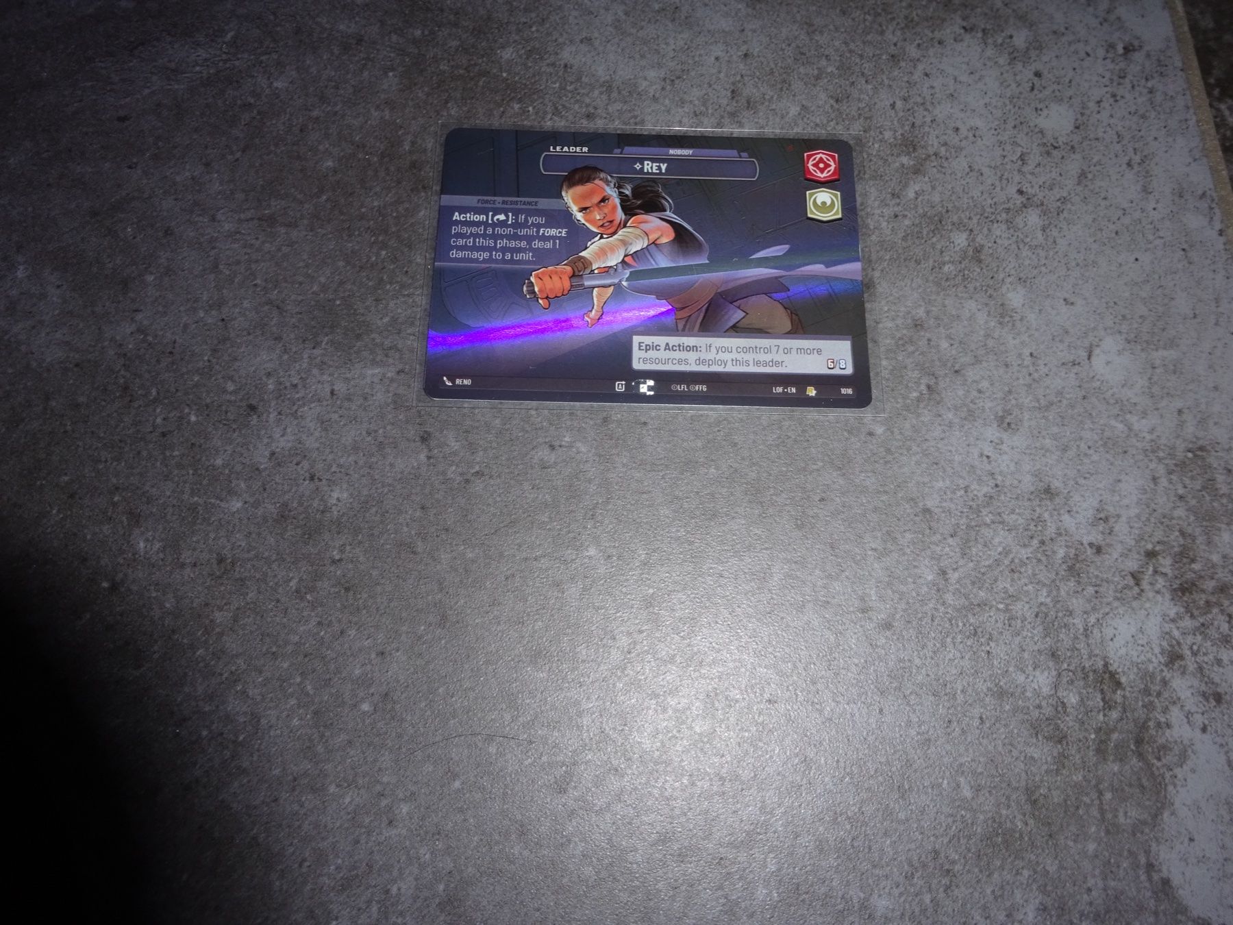 Cartoline: Star wars unlimited Showcase  REY – Nuovo (secondo la descrizione) da Sierre venduto da sud_fg5q