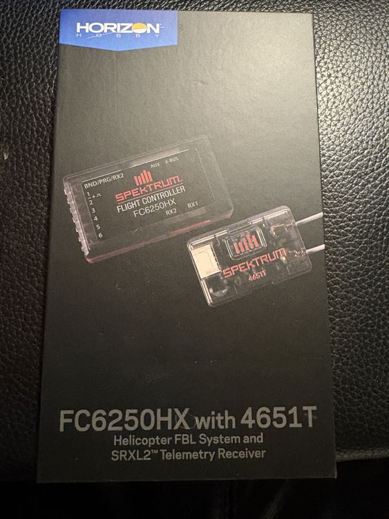 Spektrum FC6250HX FBL + 4651T Empfänger (Neu (gemäss Beschreibung)) in ...